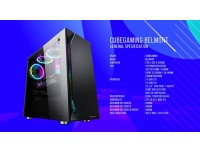 CUBE GAMING BELMONT ATX SIDE TEMPERED GLASS PSU COVER