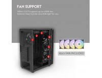 Fantech HEXA CG73 Tempered Glass Casing