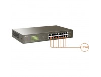 Tenda Teg1116p-16-150w 16-port Gigabit Poe Switch 135w