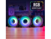 Aerocool Mirage 12 ARGB Pro 12CM ARGB FANS x3