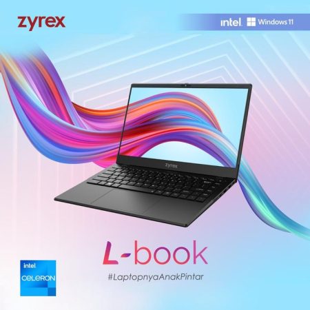 ZYREX L-BOOK INTEL CELERON N4020, 8GB DDR4, 128GB EMMC, 14inch, Windows11, DARK GREY