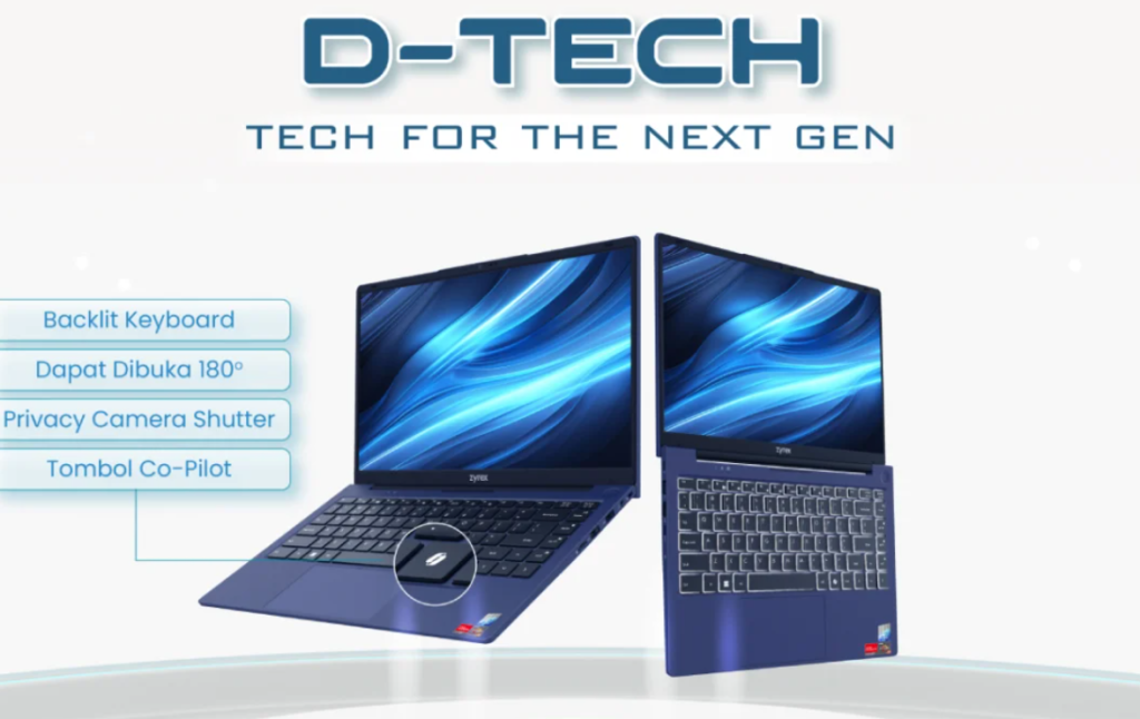 ZYREX D-TECH, AMD RYZEN 5-3500U, 16GB, 256GB, WINDOWS 11