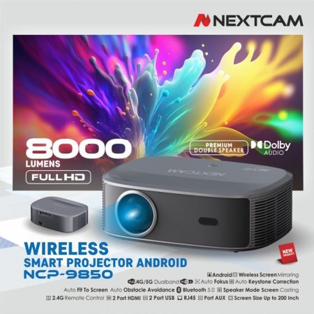 NEXTCAM PROJECTOR 9850 ANDROID